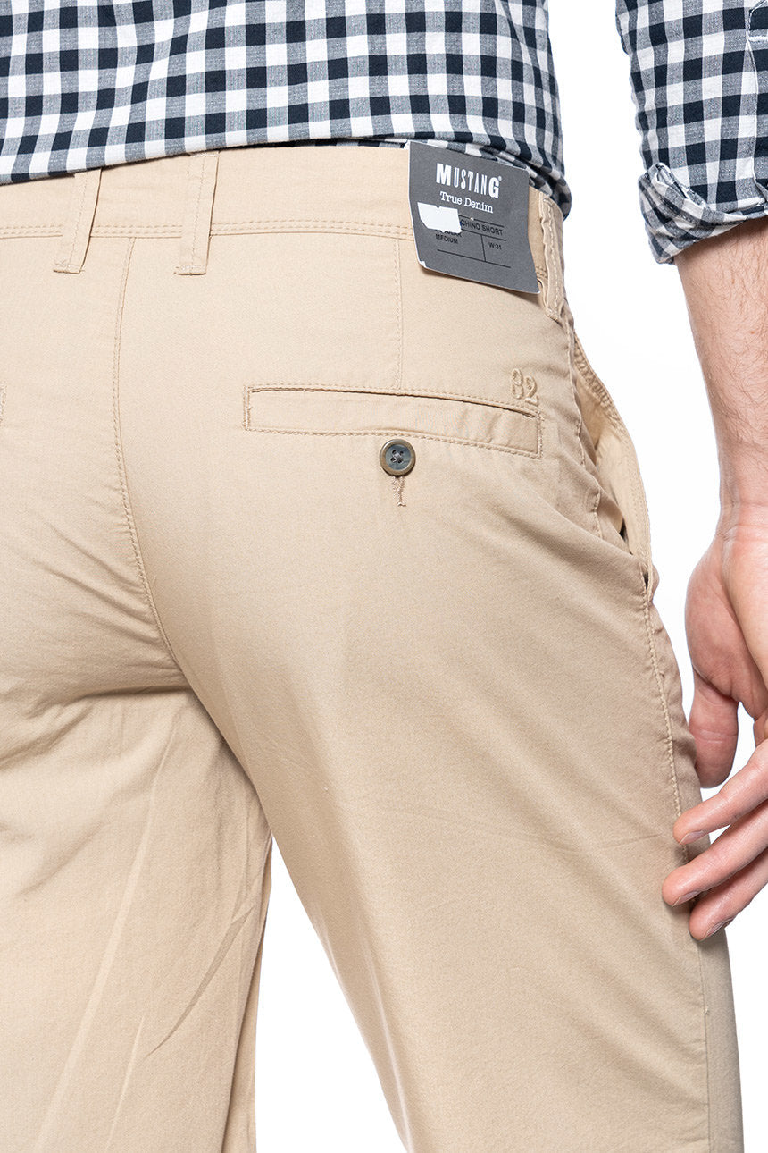 MĘSKIE SZORTY MATERIAŁOWE MUSTANG CLASSIC CHINO SHORT 1005629 3260