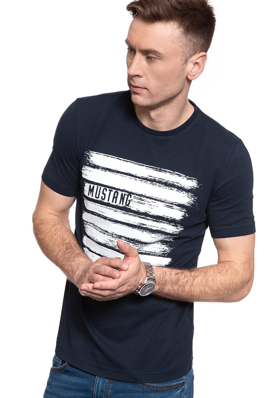 MĘSKI T-SHIRT MUSTANG Alex C Print 1008950 5323