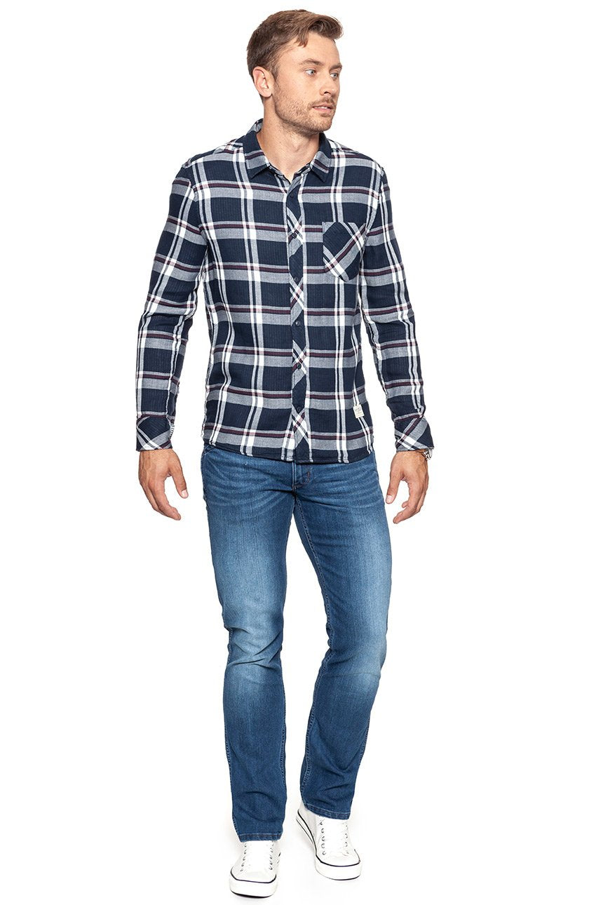 KOSZULA MUSTANG FLANNEL SHIRT SLIM FIT 4604 4008 554