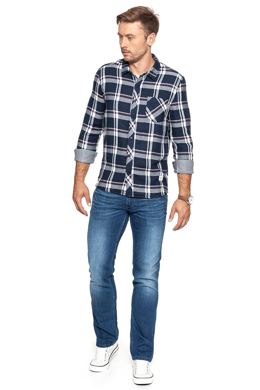 KOSZULA MUSTANG FLANNEL SHIRT SLIM FIT 4604 4008 554