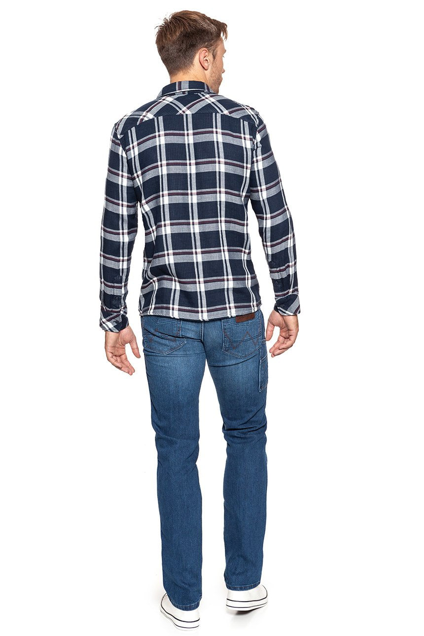 KOSZULA MUSTANG FLANNEL SHIRT SLIM FIT 4604 4008 554