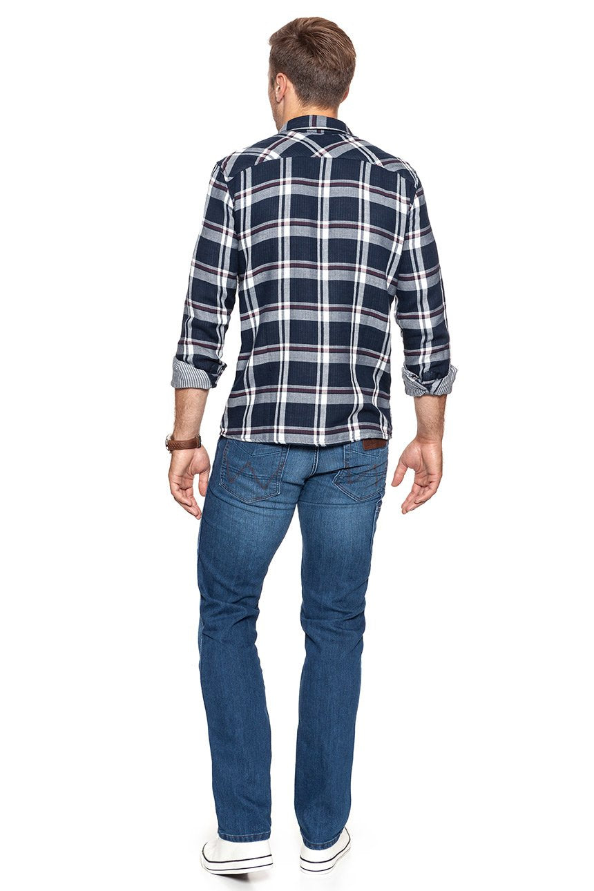 KOSZULA MUSTANG FLANNEL SHIRT SLIM FIT 4604 4008 554