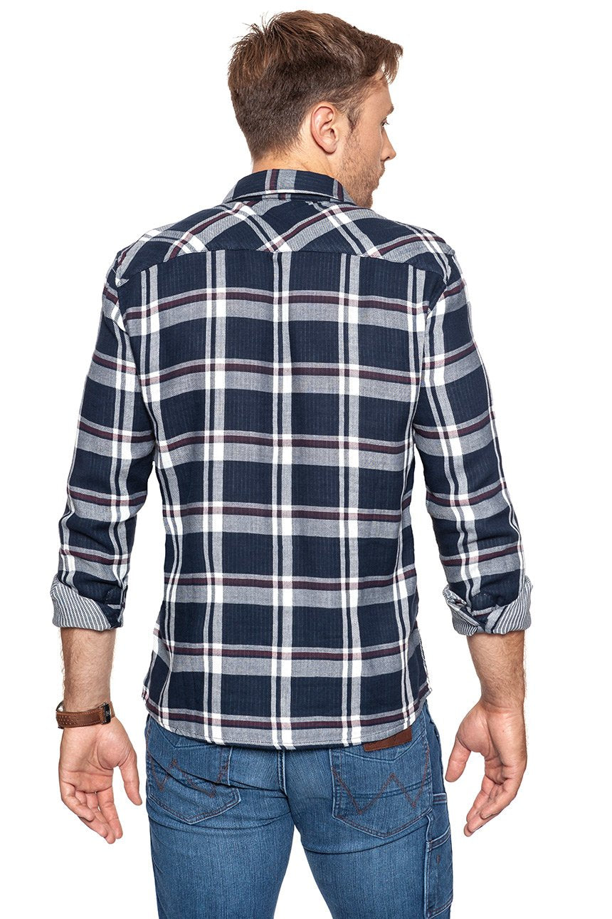 KOSZULA MUSTANG FLANNEL SHIRT SLIM FIT 4604 4008 554