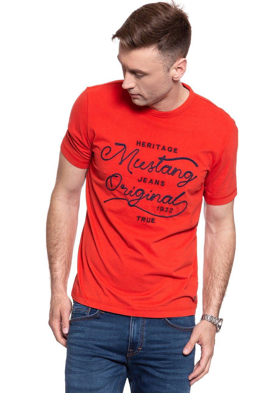 MĘSKI T-SHIRT MUSTANG ALEX C EMBRO AW 1008954 7179