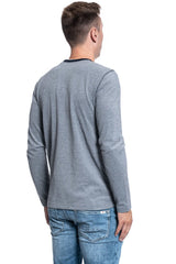 MĘSKI LONGSLEEVE MUSTANG ADRIAN V HENLEY 1008969 5323