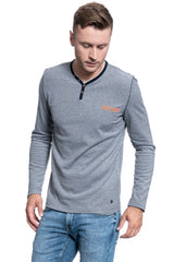 MĘSKI LONGSLEEVE MUSTANG ADRIAN V HENLEY 1008969 5323