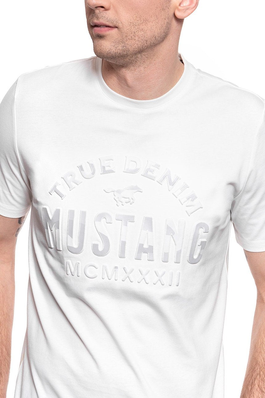 MĘSKI T-SHIRT MUSTANG ALEX C PRINT 1009018 2045