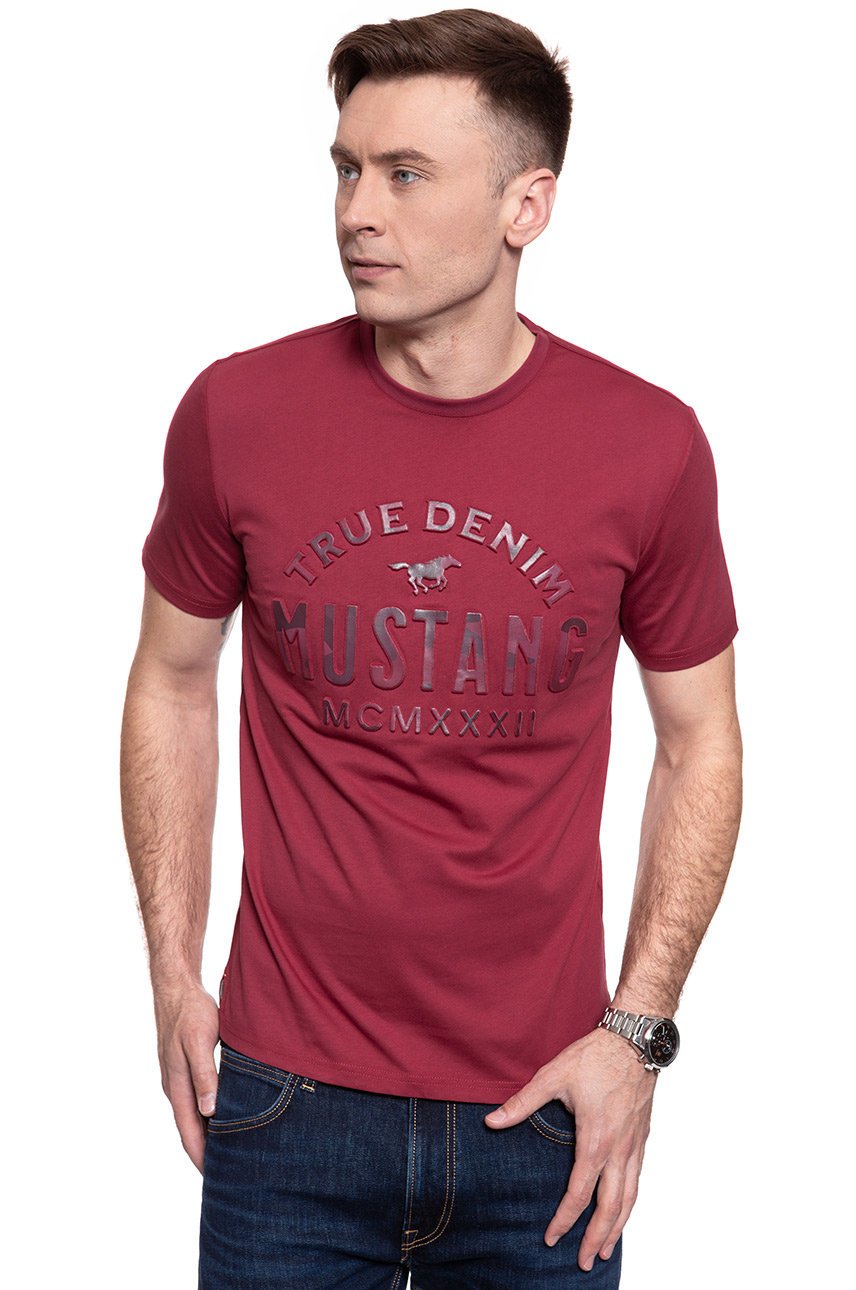 MĘSKI T-SHIRT MUSTANG ALEX C PRINT 1009018 7194