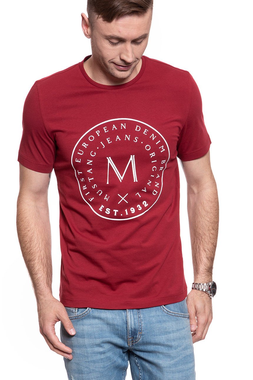 MĘSKI T-SHIRT MUSTANG ALEX C PRINT 1009020 7194