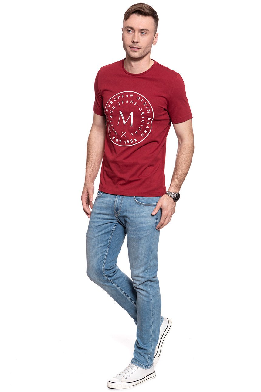 MĘSKI T-SHIRT MUSTANG ALEX C PRINT 1009020 7194