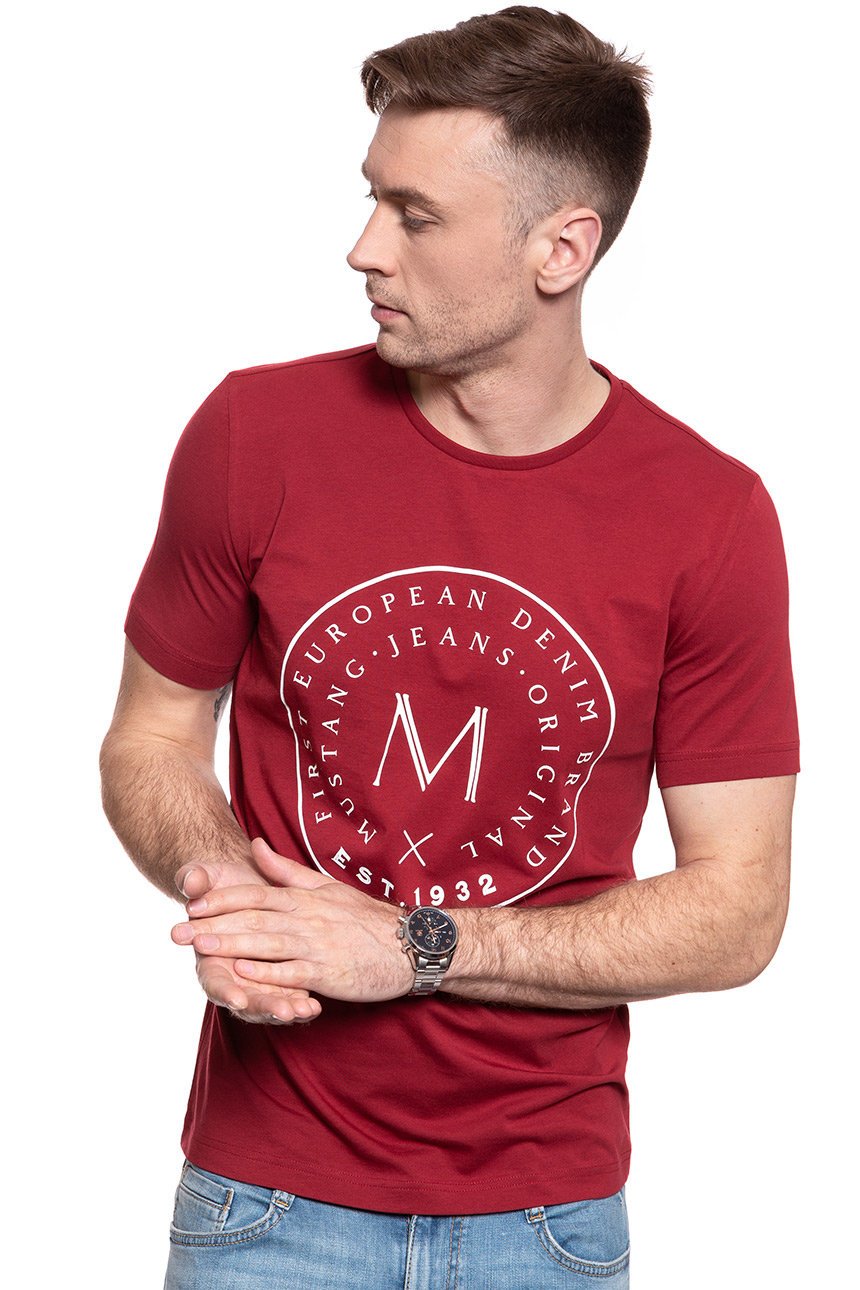 MĘSKI T-SHIRT MUSTANG ALEX C PRINT 1009020 7194