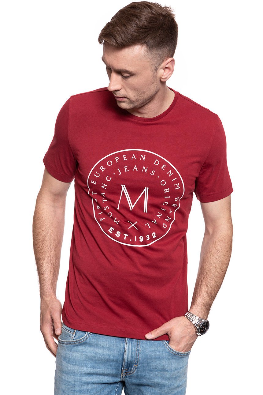 MĘSKI T-SHIRT MUSTANG ALEX C PRINT 1009020 7194