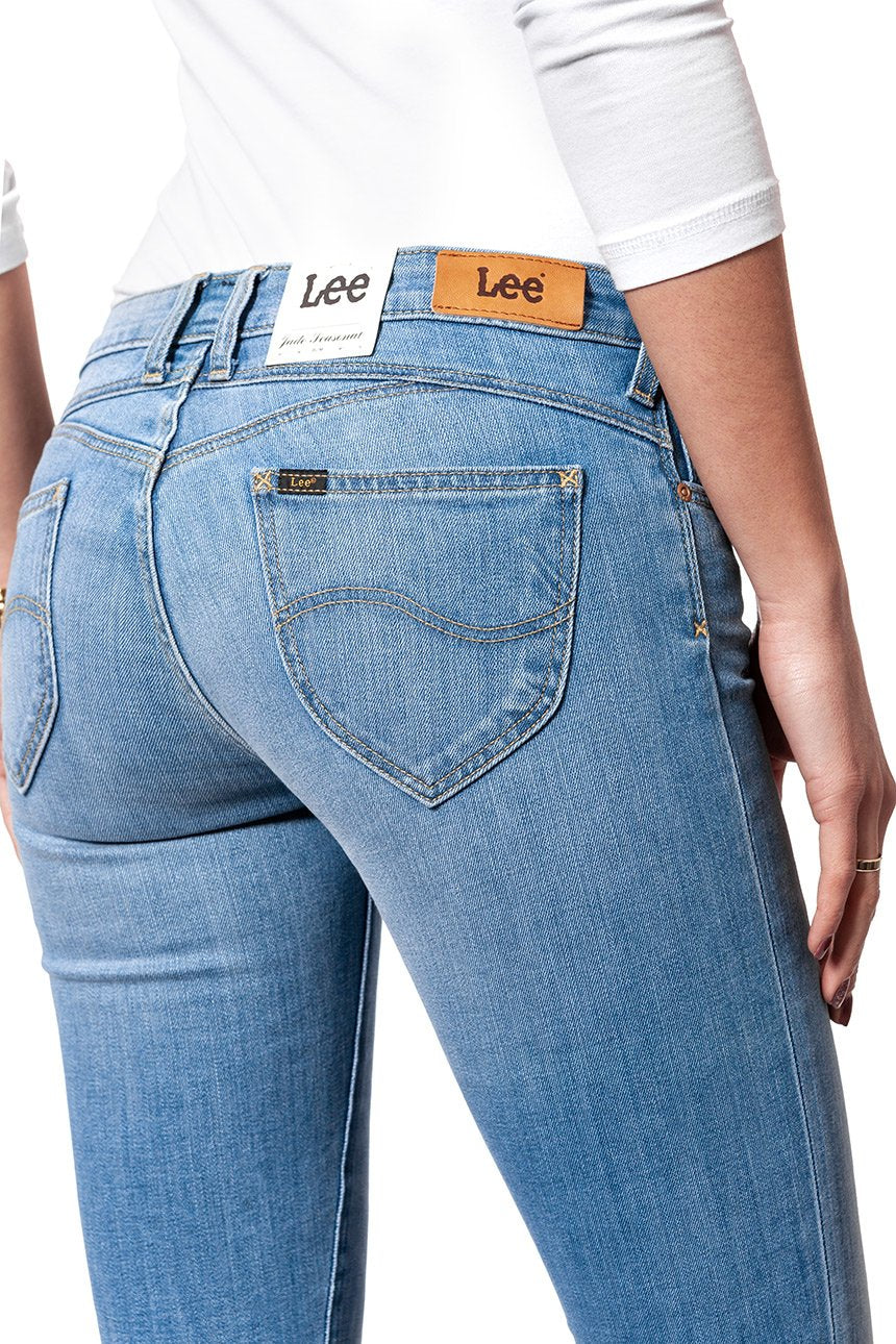 JEANSY DAMSKIE LEE JADE SEASONAL BLUE SIGN L314PCKI OUTLET