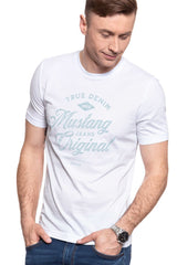 MĘSKI T-SHIRT MUSTANG Alex C Print 1009039 2045