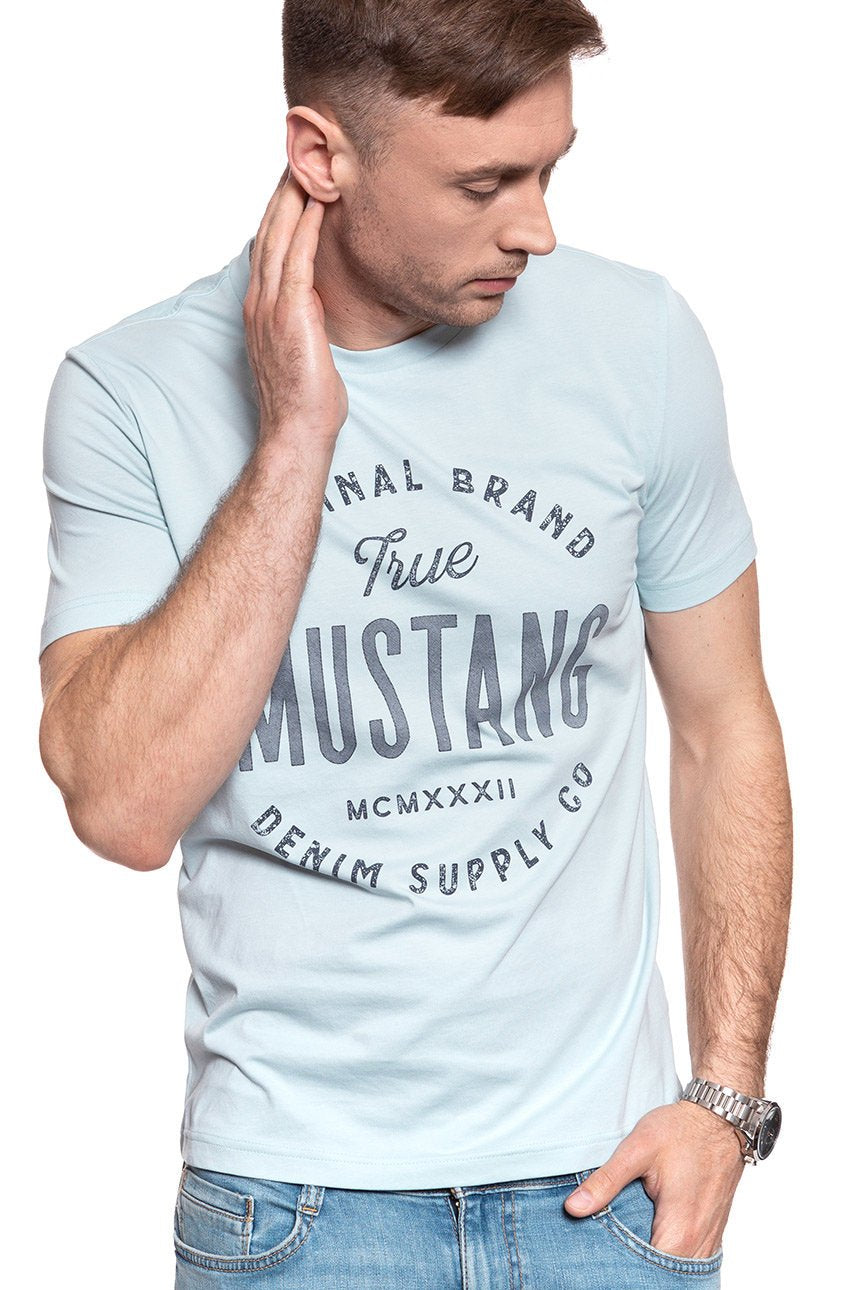 MĘSKI T-SHIRT MUSTANG Alex C Print 1009048 5062