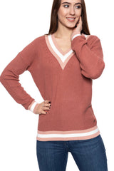 DAMSKI SWETER MUSTANG Carla V Sweater 1009117 8187