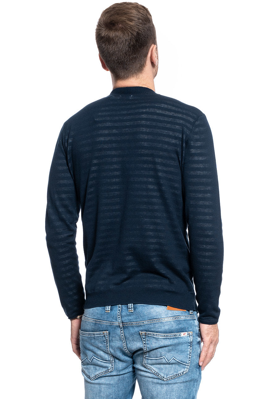 MĘSKI LONGSLEEVE MUSTANG EMIL C STRIPE 1009131 5323