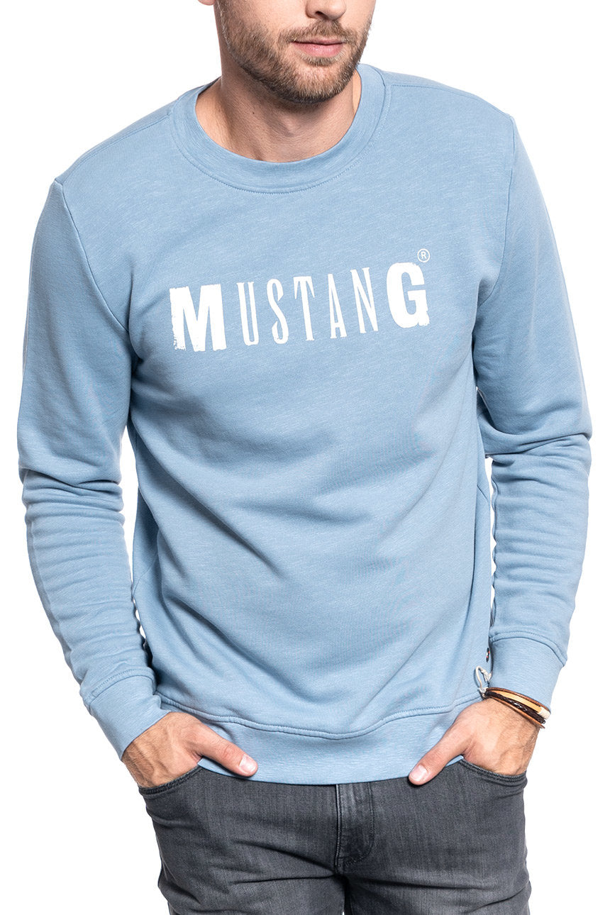 MĘSKA BLUZA MUSTANG BEN C LOGO 1009160 5124