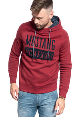 MĘSKA BLUZA Z KAPTUREM MUSTANG BENNET H FLOCK AW 1009164 7194