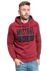 MĘSKA BLUZA Z KAPTUREM MUSTANG BENNET H FLOCK AW 1009164 7194