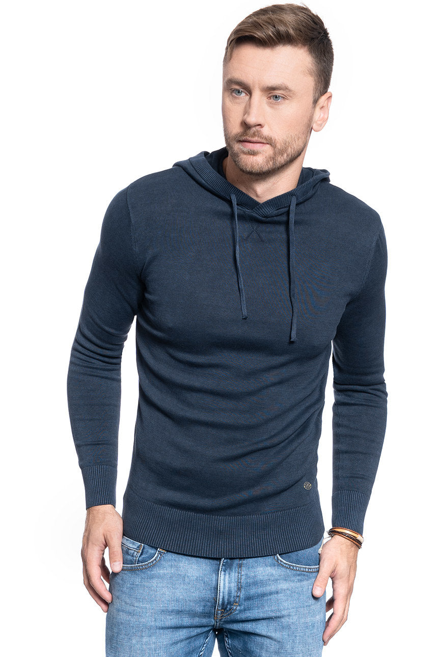 MĘSKA BLUZA Z KAPTUREM MUSTANG EMIL H HOODY 1009380 4085