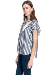 BLUZKA DAMSKA MUSTANG Enza Stripe Blouse 1009468 11696