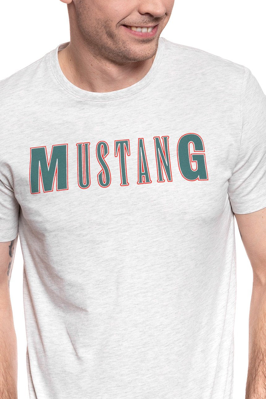 MĘSKI T-SHIRT MUSTANG Alex LOGO Tee 1009516 2064