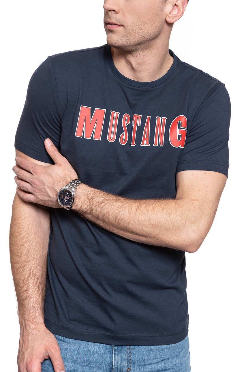 MUSTANG Alex LOGO Tee 1009516 4085