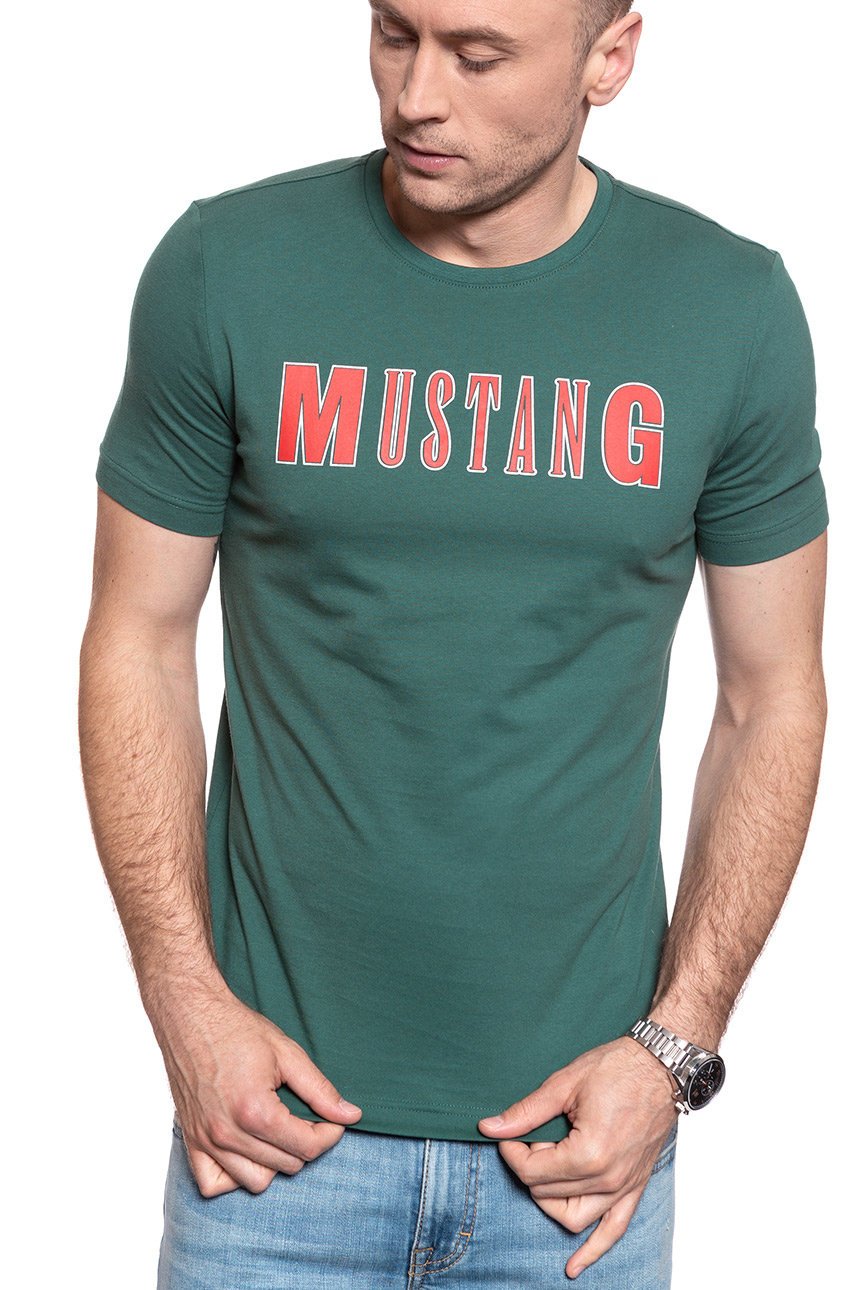 MĘSKI T-SHIRT MUSTANG Alex LOGO Tee 1009516 6430