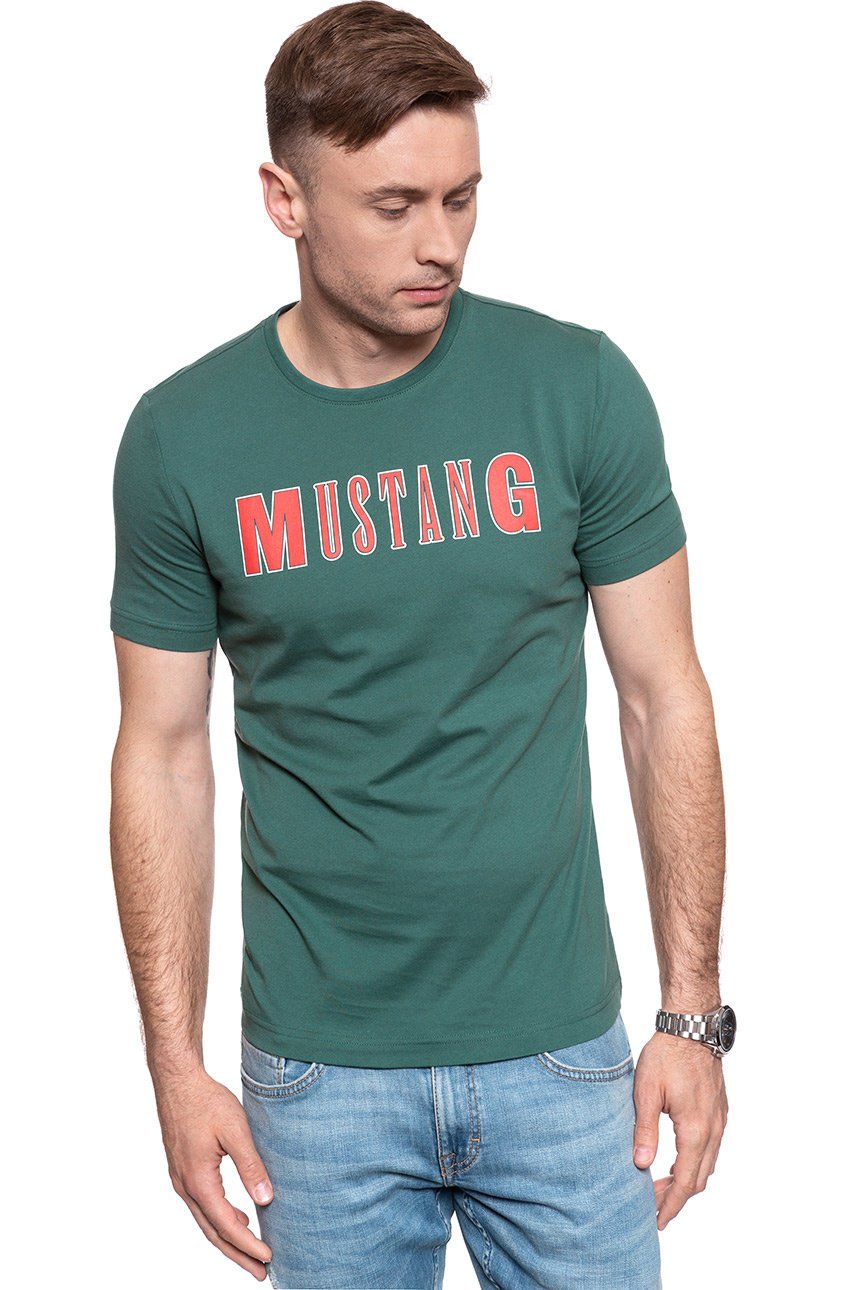 MĘSKI T-SHIRT MUSTANG Alex LOGO Tee 1009516 6430