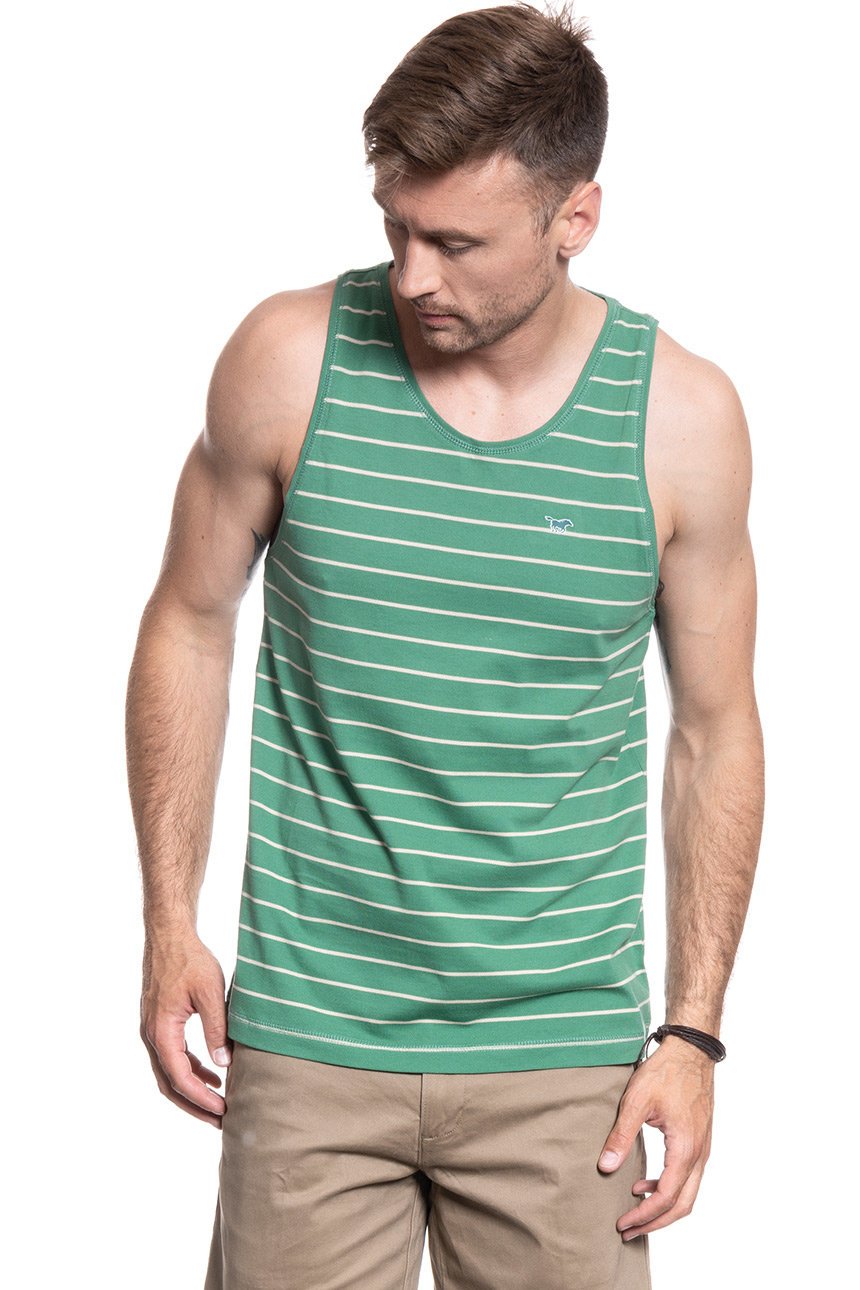 MĘSKI TANK TOP MUSTANG AXEL Y/D STRIPES 1009527 11674