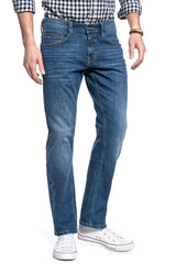 MUSTANG OREGON STRAIGHT MĘSKIE SPODNIE JEANSOWE DENIM BLUE 1009547 5000 883 OUTLET