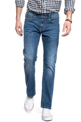 MUSTANG OREGON STRAIGHT MĘSKIE SPODNIE JEANSOWE DENIM BLUE 1009547 5000 883 OUTLET