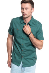 MĘSKA KOSZULA MATERIAŁOWA MUSTANG COLLIN SOFT SHIRT 1009573 6430