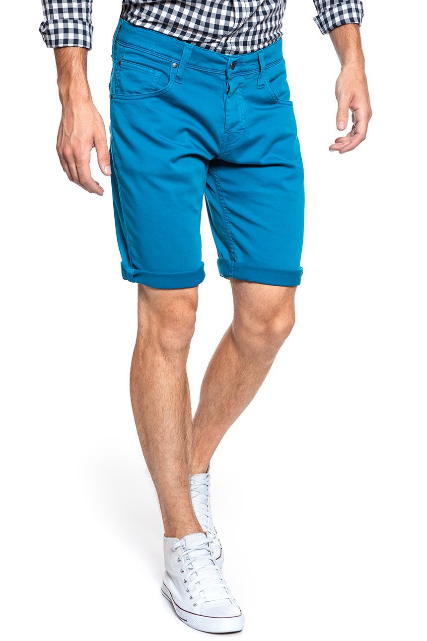 SPODENKI MUSTANG Chicago Shorts Z Mykonos Blue 1009596 5320