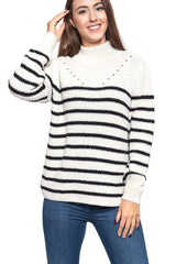 DAMSKI SWETER MUSTANG Carla T Stripe 1009781 11806