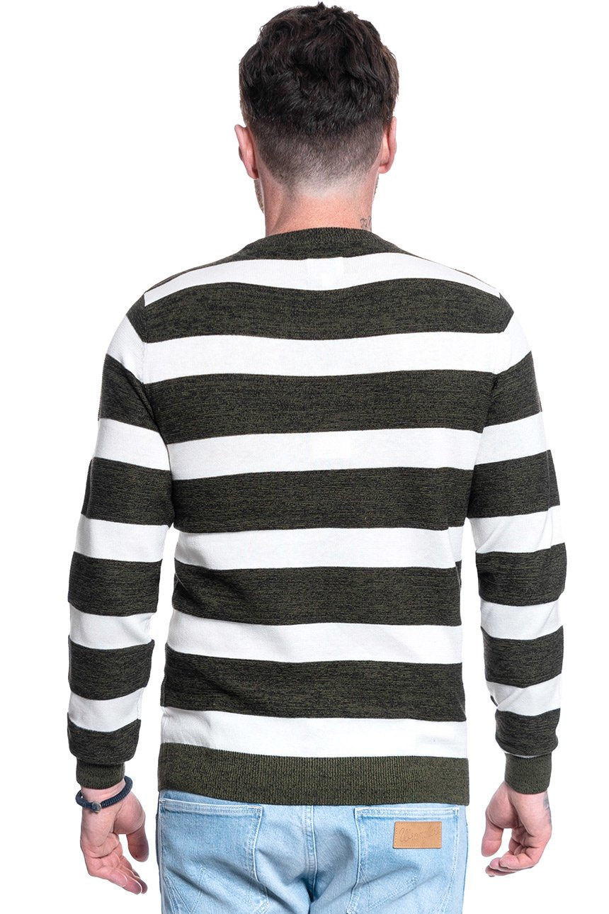 MĘSKI SWETER MUSTANG EMIL C STRIPE 1009787 11826