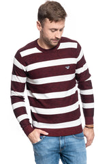 MĘSKI SWETER MUSTANG EMIL C STRIPE 1009787 11827