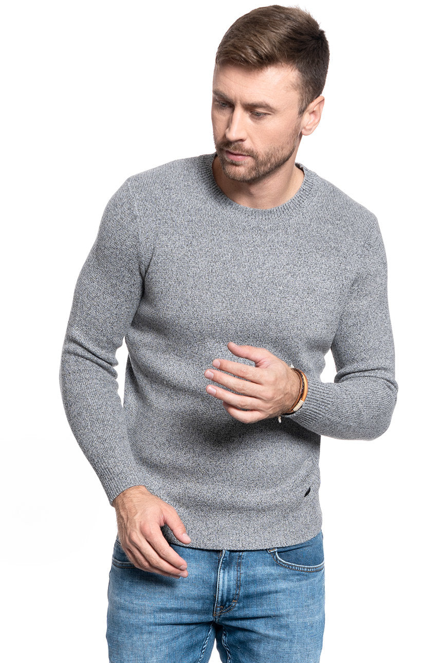 MĘSKI SWETER MUSTANG Emil C Soft Knit 1009788 4151