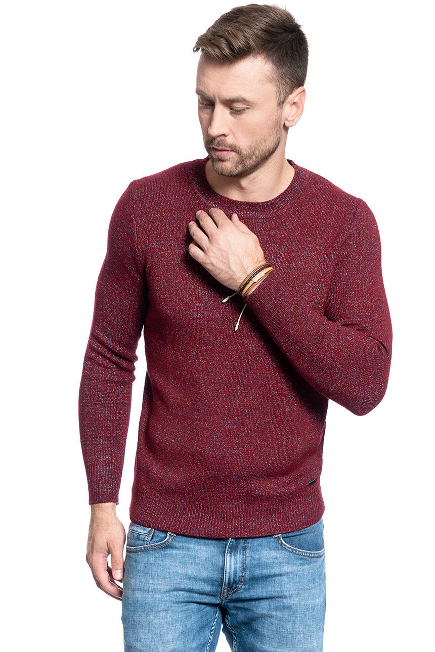 MĘSKI SWETER MUSTANG Emil C Soft Knit 1009788 7145