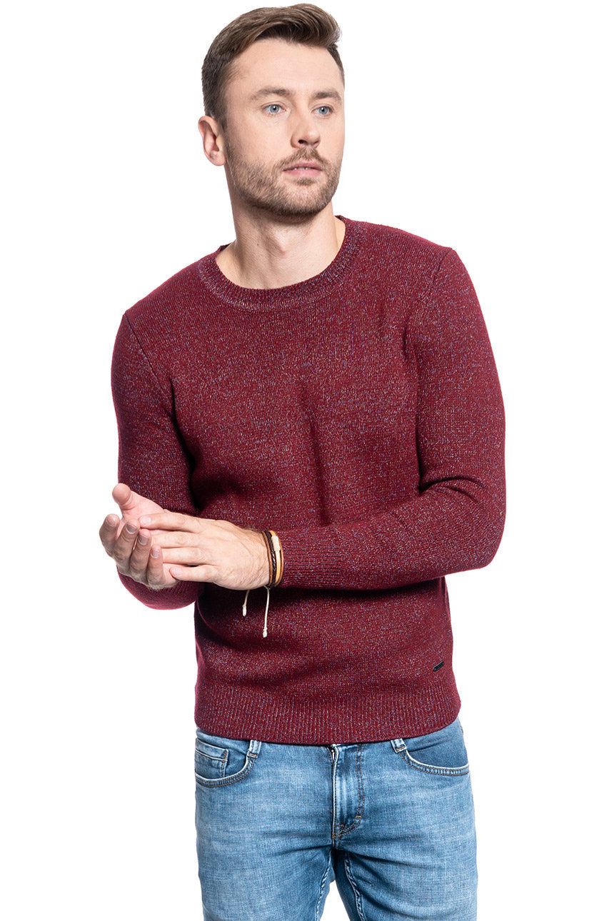 MĘSKI SWETER MUSTANG Emil C Soft Knit 1009788 7145