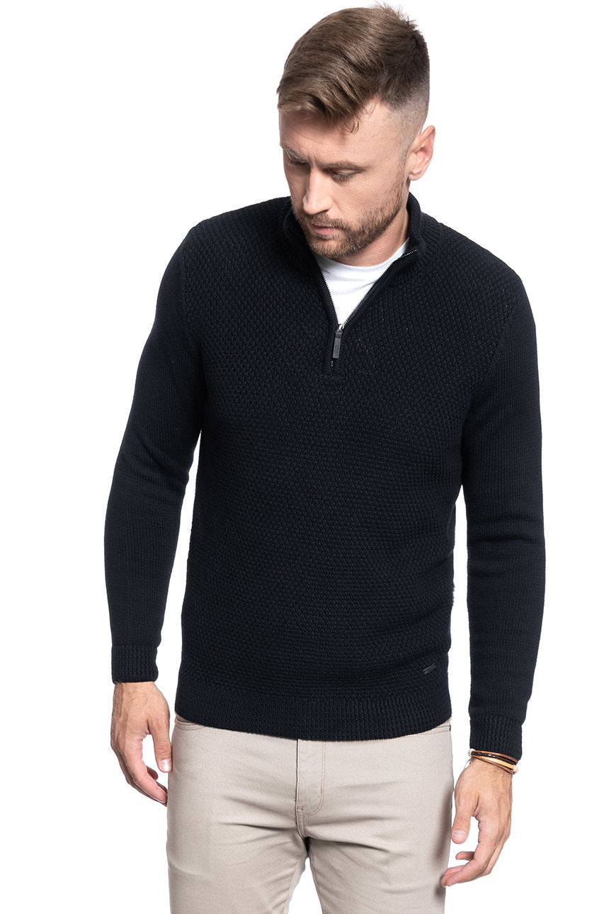 MĘSKI SWETER MUSTANG EMIL SC ZIP 1009789 4142