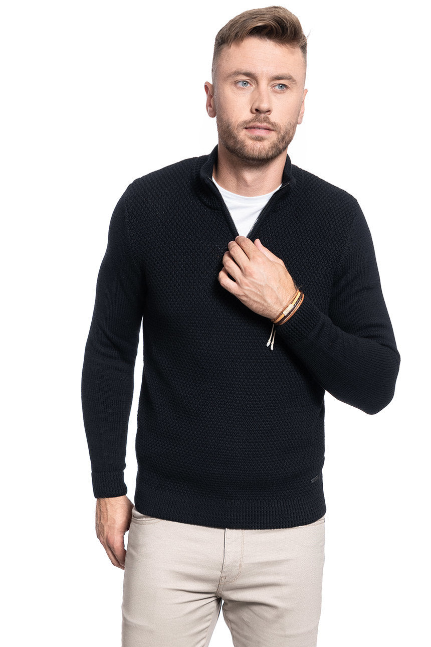 MĘSKI SWETER MUSTANG EMIL SC ZIP 1009789 4142