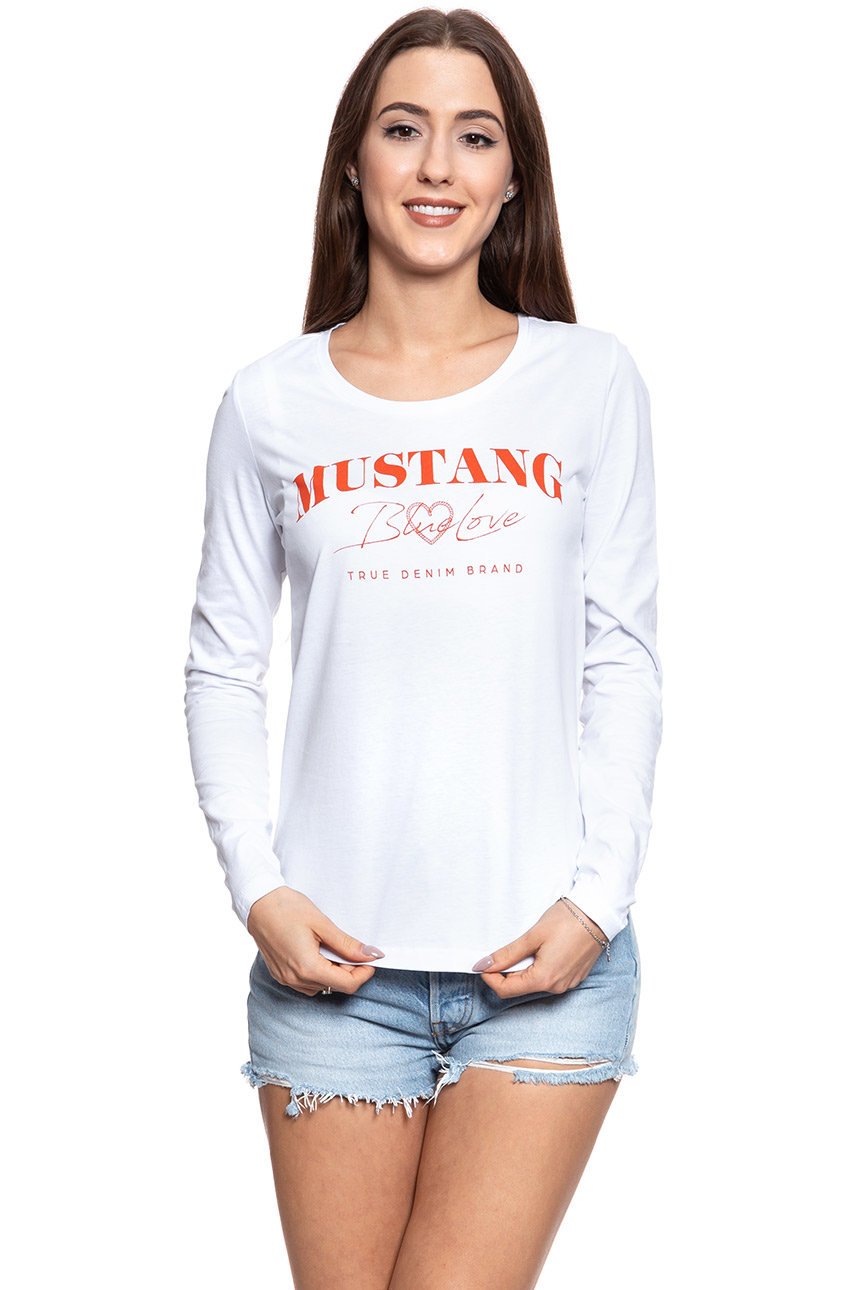 DAMSKI LONGSLEEVE MUSTANG Anna C Print 1009838 2045