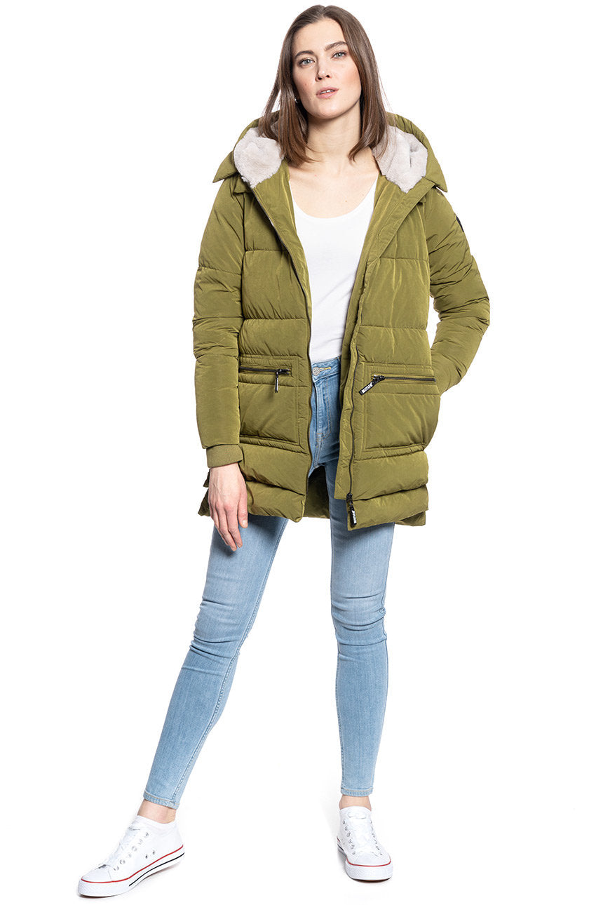 KURTKA DAMSKA MUSTANG HEIDI H PUFFPARKA 1009879 6365