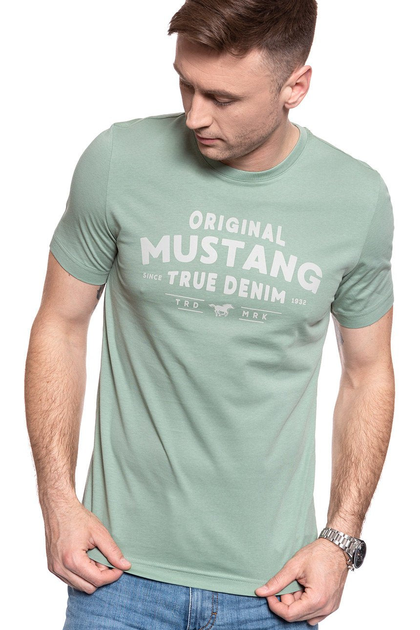 MĘSKI T-SHIRT MUSTANG Alex C Logo Special 1009897 6461