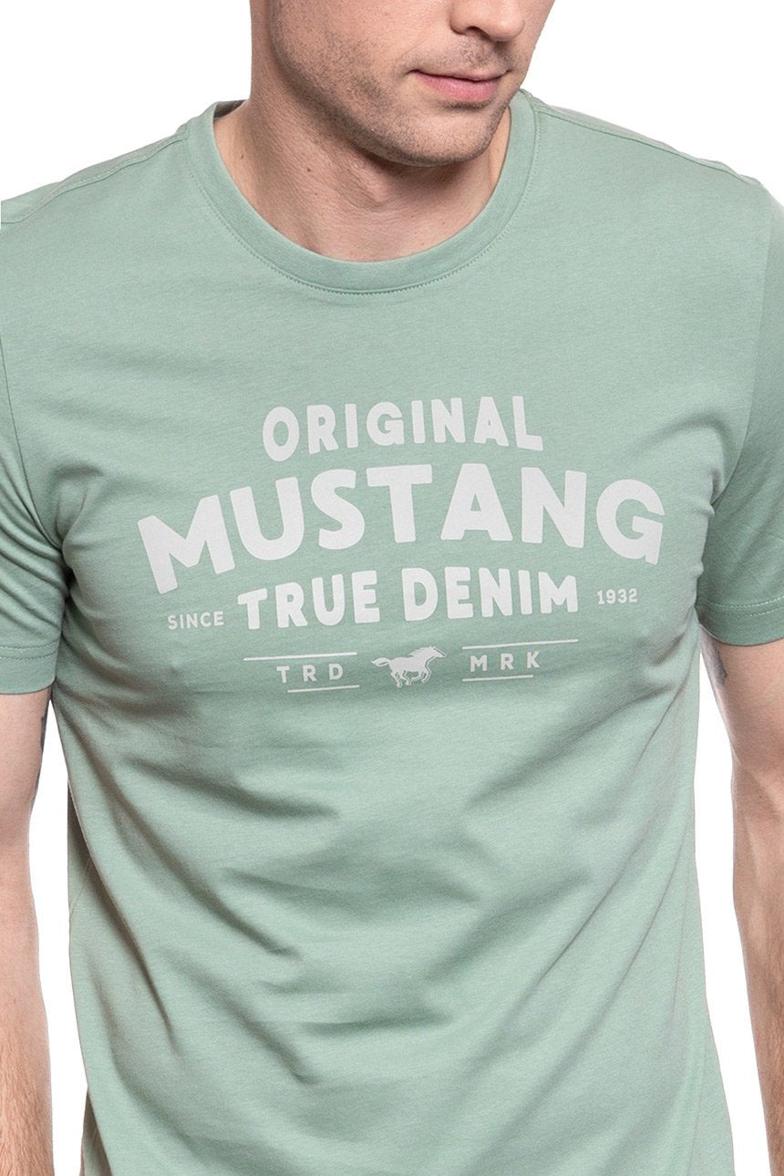 MĘSKI T-SHIRT MUSTANG Alex C Logo Special 1009897 6461