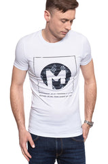 MĘSKI T-SHIRT MUSTANG Aaron C Print 1009910 2045