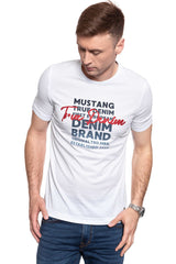 MĘSKI T-SHIRT MUSTANG ALEX C PRINT 1009917 2045