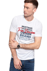 MĘSKI T-SHIRT MUSTANG ALEX C PRINT 1009917 2045